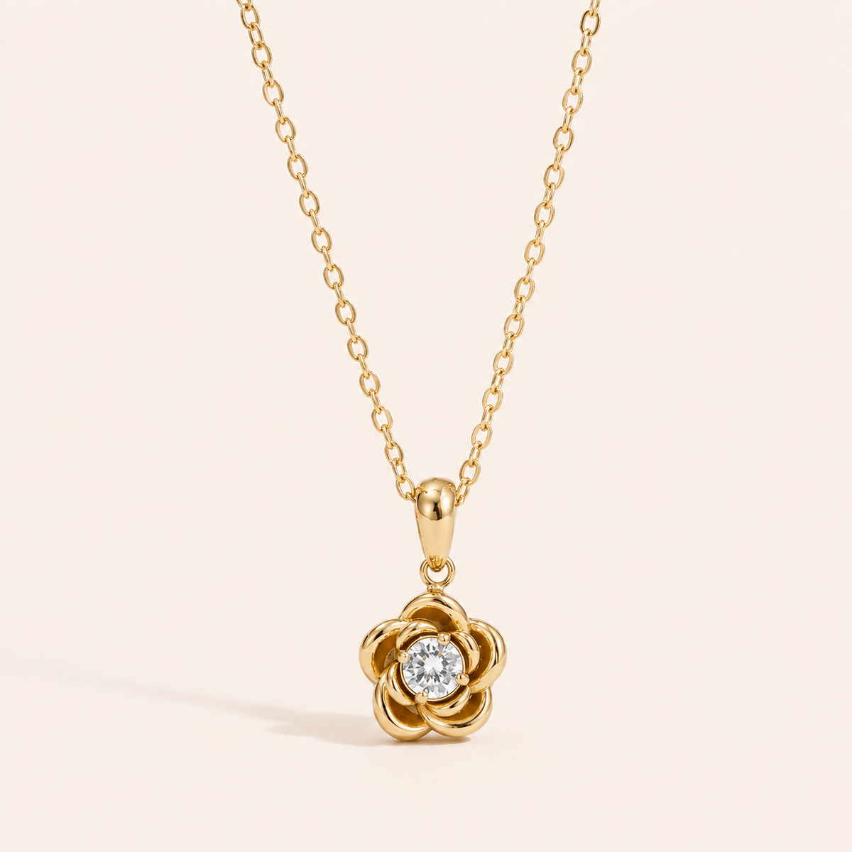 Matea Bloom Collection - Rose Necklace